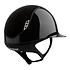 Samshield Samshield 2.0 Miss Shield Shadow Glossy Helmet - Alcantara Top & Frontal Band