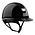 Samshield Samshield 2.0 Miss Shield Shadow Glossy Helmet - Alcantara Top & Frontal Band