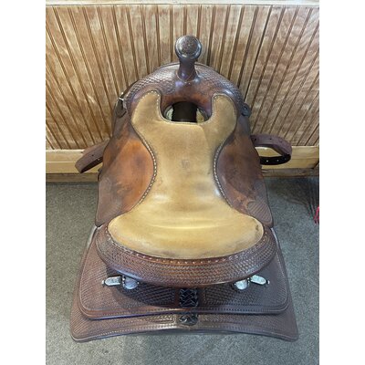 Used 2006 Bob's Custom Duane Latimer Reining Saddle
