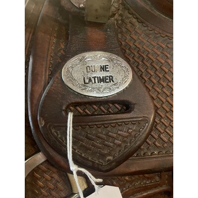 Used 2006 Bob's Custom Duane Latimer Reining Saddle