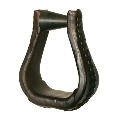 Circle Y Circle Y Stirrups 3" Leather Lace