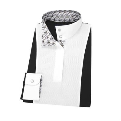 Essex Classics Long Sleeve White Panel Show Shirt