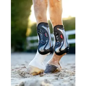 LeMieux LeMieux EXO Flex Tendon Boot Blk/Slv Front