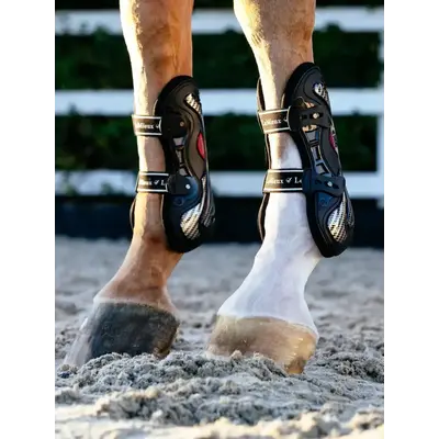 LeMieux LeMieux EXO Flex Tendon Boot Blk/Slv Front
