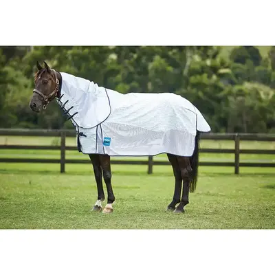 Weatherbeeta Weatherbeeta Kool Coat Airstream w/ Hidden Surcingle III Detach-A-Neck