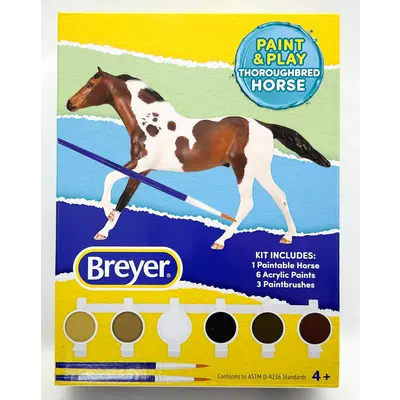 Breyer Breyer Little Bits Paint & Play: Thoroughbred Kit