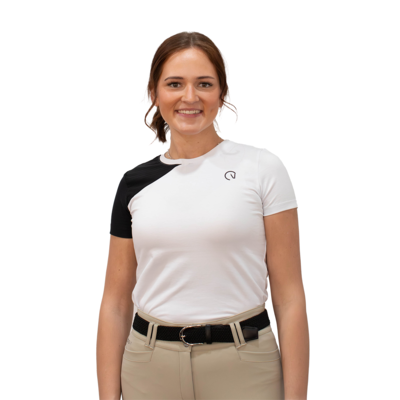 EGO 7 EGO7 Women's Ribbed Short Sleeve Top