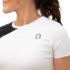 EGO 7 EGO7 Women's Ribbed Short Sleeve Top