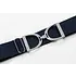 Hutson x Ellany Ellany Navy - 1.5" Silver Stirrup Elastic Belt