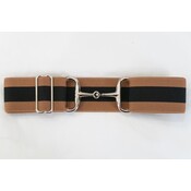 Hutson x Ellany Ellany Costello - 2” Silver Snaffle Elastic Belt