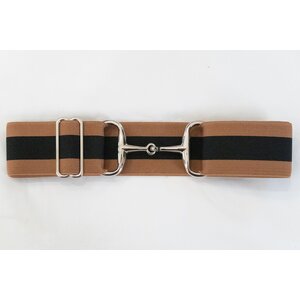 Hutson x Ellany Ellany Costello - 2” Silver Snaffle Elastic Belt