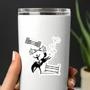 Horse Hollow Press 3” Tumbler Waterproof Horse Sticker
