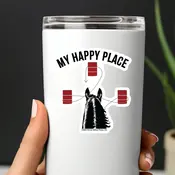 Horse Hollow Press 3” Tumbler Waterproof Horse Sticker
