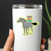 Horse Hollow Press 3” Tumbler Waterproof Horse Sticker