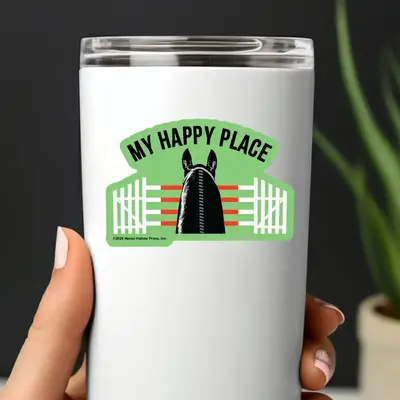 Horse Hollow Press 3” Tumbler Waterproof Horse Sticker