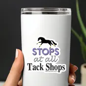 Horse Hollow Press 3” Tumbler Waterproof Horse Sticker