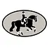 Horse Hollow Press Oval Equestrian Waterproof Horse Sticker