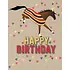 Horse Hollow Press Horse Greeting Birthday Card - Bucking Newmarket Blanket
