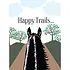 Horse Hollow Press Horse Greeting Birthday Card - Happy Trails