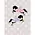 Horse Hollow Press Horse Greeting Birthday Card - Dot Horses w/ Cake