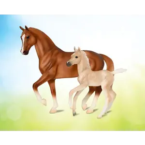 Breyer Breyer - Power & Precision | Horse and Foal Set