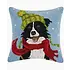 Peking Handicraft Peking Handicraft Holiday Hook Pillow