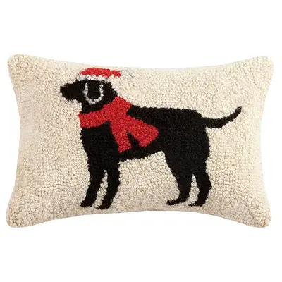 Peking Handicraft Peking Handicraft Holiday Hook Pillow
