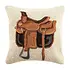 Peking Handicraft Peking Handicraft - Hook Pillow - Brown Cowboy Boot