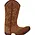 Peking Handicraft Peking Handicraft - Hook Pillow - Brown Cowboy Boot