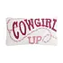 Peking Handicraft Peking Handicraft - Hook Pillow - Brown Cowboy Boot