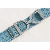 Hutson x Ellany Ellany Ocean Dante - 1.5" Silver Stirrup Elastic Belt