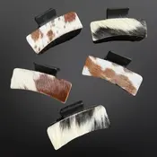 Westrian Westrian Real Cowhide Claw Hair Clip