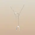 Westrian Westrian Sterling Silver Stirrup Chain Necklace