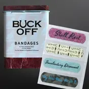 Westrian Westrian Horse Themed Fabric Bandages Tin Set