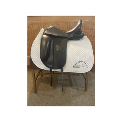 Used 17.5" Custom Saddlery Equation Dressage