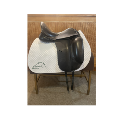 Used 17.5" Custom Saddlery Equation Dressage