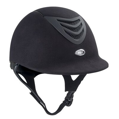 IRH Helmets IRH Riding Helmet 4G Black Suede