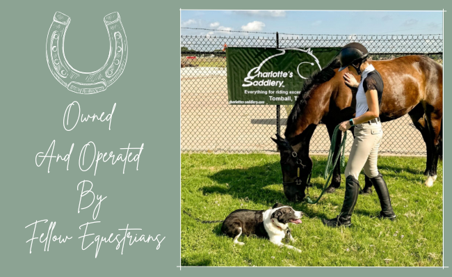Charlotte's Saddlery banner 2