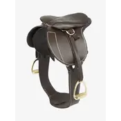 LeMieux Lemieux Toy Pony Jump Saddle & Stud Girth - Brown