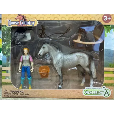 Breyer Breyer - Horse Country - Western Rider and Horse Set