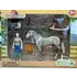 Breyer Breyer - Horse Country - Western Rider and Horse Set