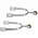 Centaur - Warendorfer Dressage Spurs w/ Flat Sides - One Size
