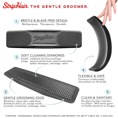 Betty's Best Betty's Best StripHair Gentle Groomer - Original for Horses