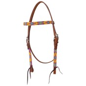 Circle Y Circle Y Infinity Bubblegum Browband Headstall