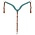 Circle Y Circle Y Marfa Lights Suede Breast Collar Teal