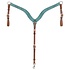 Circle Y Circle Y Marfa Lights Suede Breast Collar Teal
