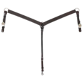 Circle Y Circle Y Windsor Breast Collar - Chocolate