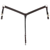 Circle Y Circle Y Windsor Breast Collar - Chocolate