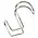 Roma Roma Utility Hook 4"