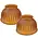 Centaur Velcro Ribbed Bell Boot Heavy Duty Gum Medium